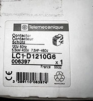Telemecanique Contactor (LC1D1210G8 (A-17)) - 4