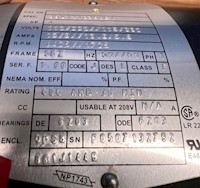 Coffing Hoist Motors - 4