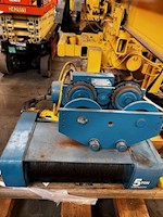 800 Series Wire Rope Hoist with Motorized Trolley - 8