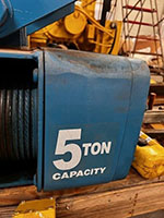 800 Series Wire Rope Hoist with Motorized Trolley - 7