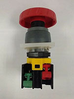 Mushroom Head Locking Button Assembly - 2