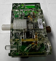 Square D Green Contact Block - 4