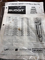 10 Feet (ft) Lift Hand Chain Hoist - 5