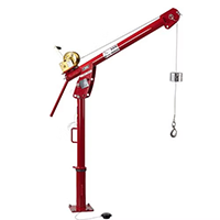 Thern First Mate Galvanized Davit Cranes with Spur Gear Winch