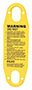 Warning Push Button Label